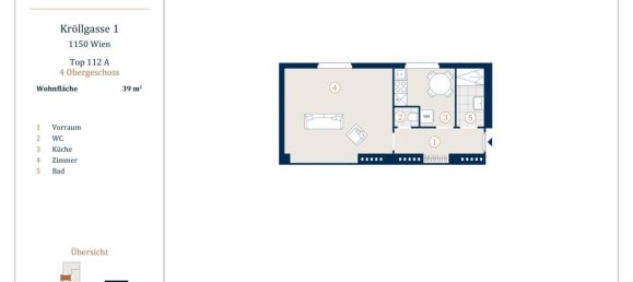 Studio in Rudolfsheim-Funfhaus, Austria No. 209460 12