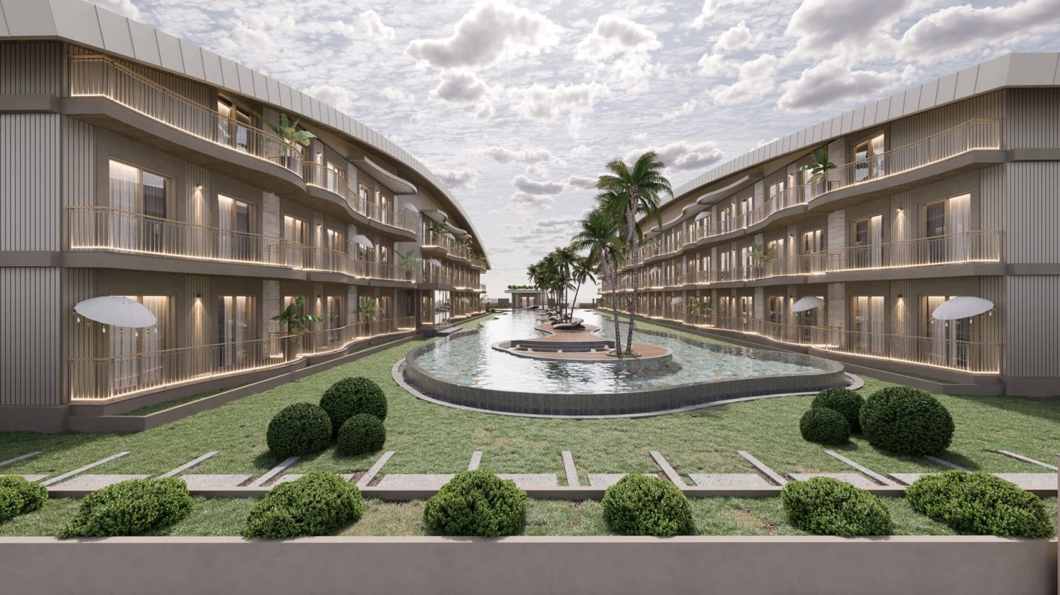 Квартира 2+1 в Kundu Kanyon, Муратпаша, Турция № 37171