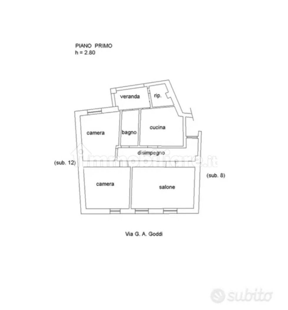 3 chambres Appartement à Oliena, Italy No. 250870