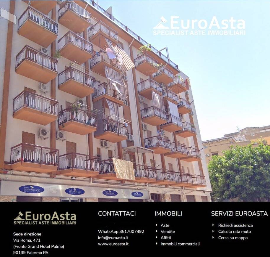 Apartamento de 2 dormitorios en Palermo, Italy No. 361010