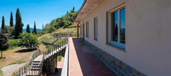 6 غرف نوم فيلا في Cortona, Italy رقم 57243 23