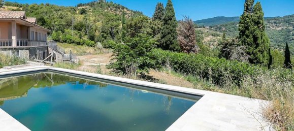 6 غرف نوم فيلا في Cortona, Italy رقم 57243 20