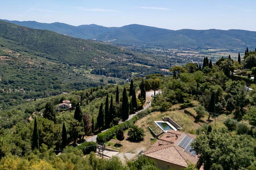 6 غرف نوم فيلا في Cortona, Italy رقم 57243