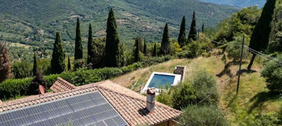 6 غرف نوم فيلا في Cortona, Italy رقم 57243 16