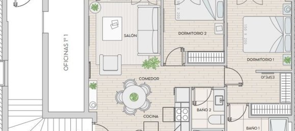 2 Schlafzimmer Wohnung in Madrid, Spain, Nr. 127689 25