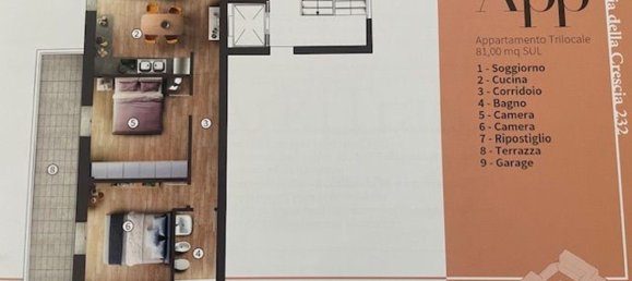 2-Zimmer Wohnung in Campi Bisenzio, Italy, Nr. 171078 11