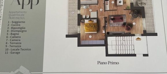 2-Zimmer Wohnung in Campi Bisenzio, Italy, Nr. 171078 19