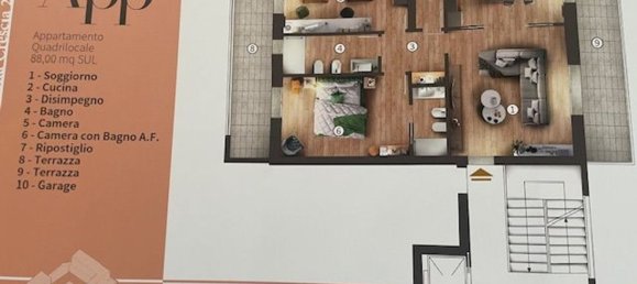 2-Zimmer Wohnung in Campi Bisenzio, Italy, Nr. 171078 12