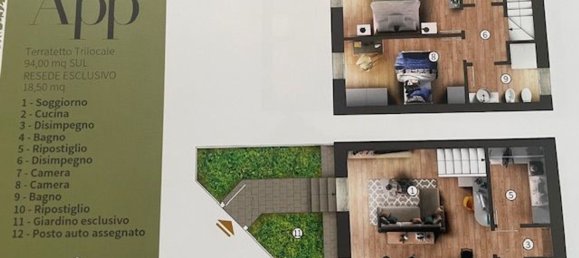 2-Zimmer Wohnung in Campi Bisenzio, Italy, Nr. 171078 7