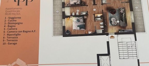 2-Zimmer Wohnung in Campi Bisenzio, Italy, Nr. 171078 17