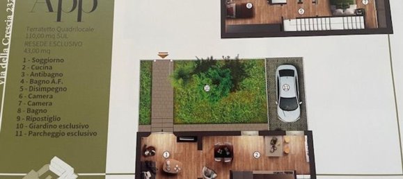 2-Zimmer Wohnung in Campi Bisenzio, Italy, Nr. 171078 8