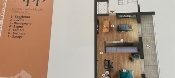 2-Zimmer Wohnung in Campi Bisenzio, Italy, Nr. 171078 15