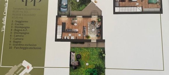 2-Zimmer Wohnung in Campi Bisenzio, Italy, Nr. 171078 10