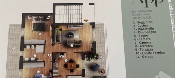 2-Zimmer Wohnung in Campi Bisenzio, Italy, Nr. 171078 2