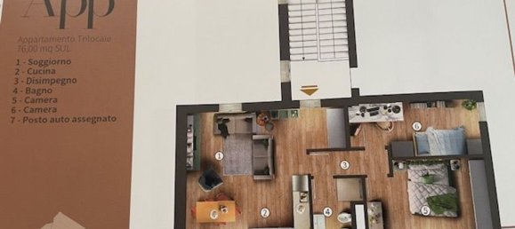 2-Zimmer Wohnung in Campi Bisenzio, Italy, Nr. 171078 20