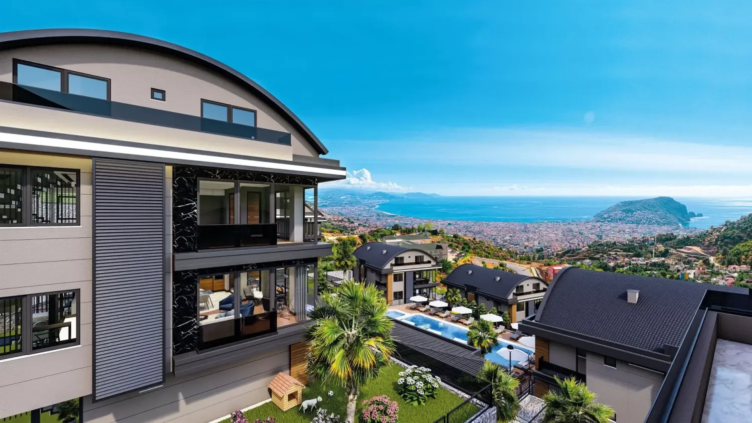 Wohnung 4+1 in Alanya, Turkey, Nr. 51361