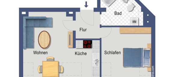 1 bedroom Apartment in Leipzig, Germany No. 111151 37