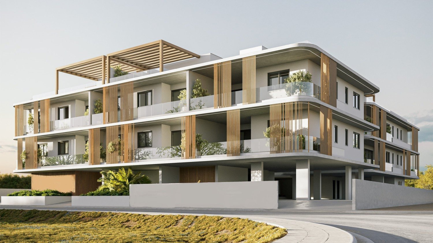 1 Schlafzimmer Wohnung in Livadia, Cyprus, Nr. 34013