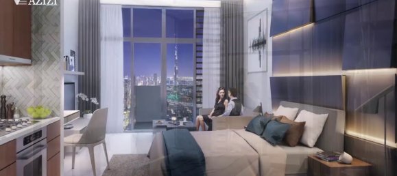 Квартира с 1 спальней в AZIZI FARHAD, Dubai Healthcare City, ОАЭ № 60579 7