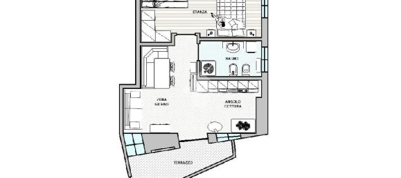 2 rooms Apartment in Cavedago, Italy No. 14947 13