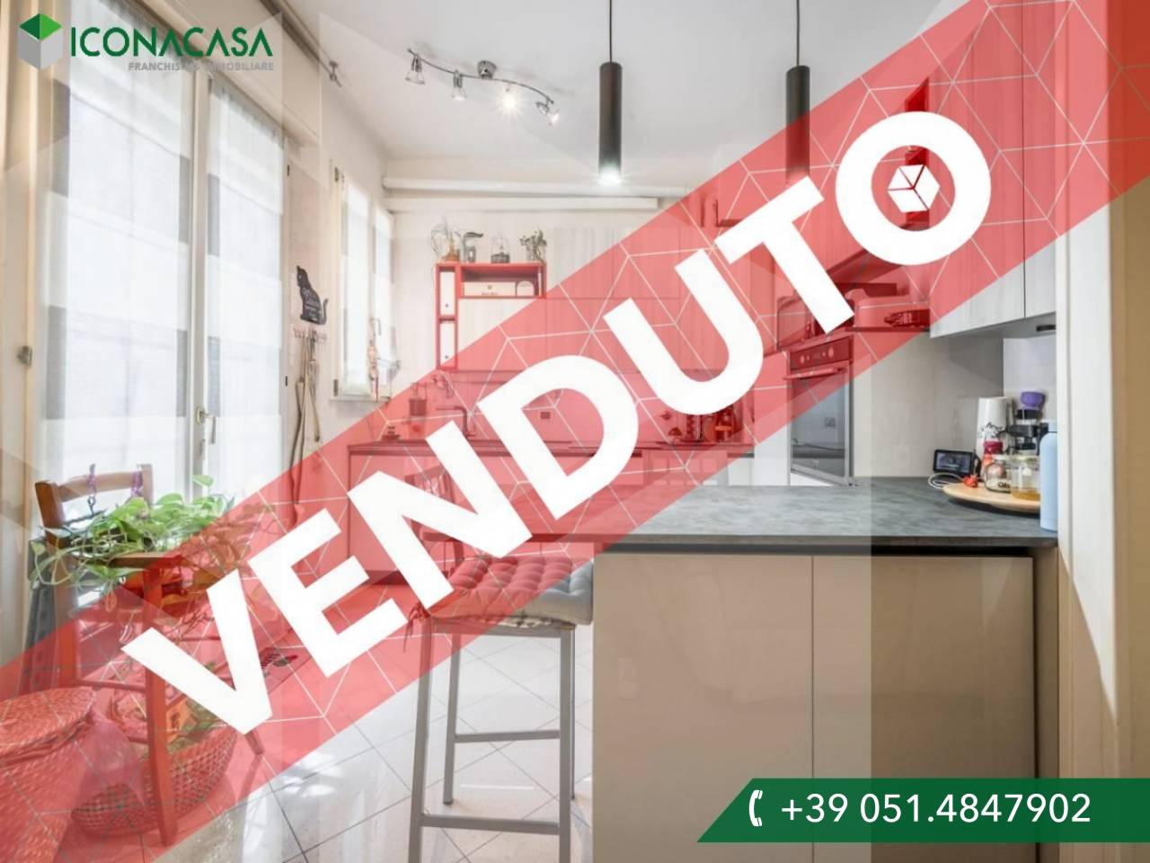 3 rooms Apartment in Bologna, Italy No. 26259