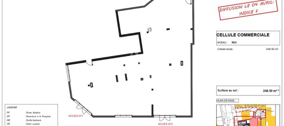 Propiedad comercial de 1 habitación en Cucq, France No. 69198 2