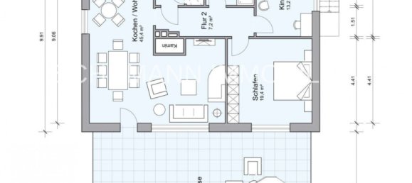 6 rooms Townhouse in Wilhelmshaven, Germany No. 79257 5