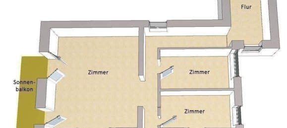 3-Zimmer Wohnung in Wilmersdorf, Germany, Nr. 275202 10
