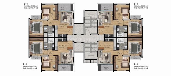 3-salle Villa à Denizli, Turkey No. 31767 26