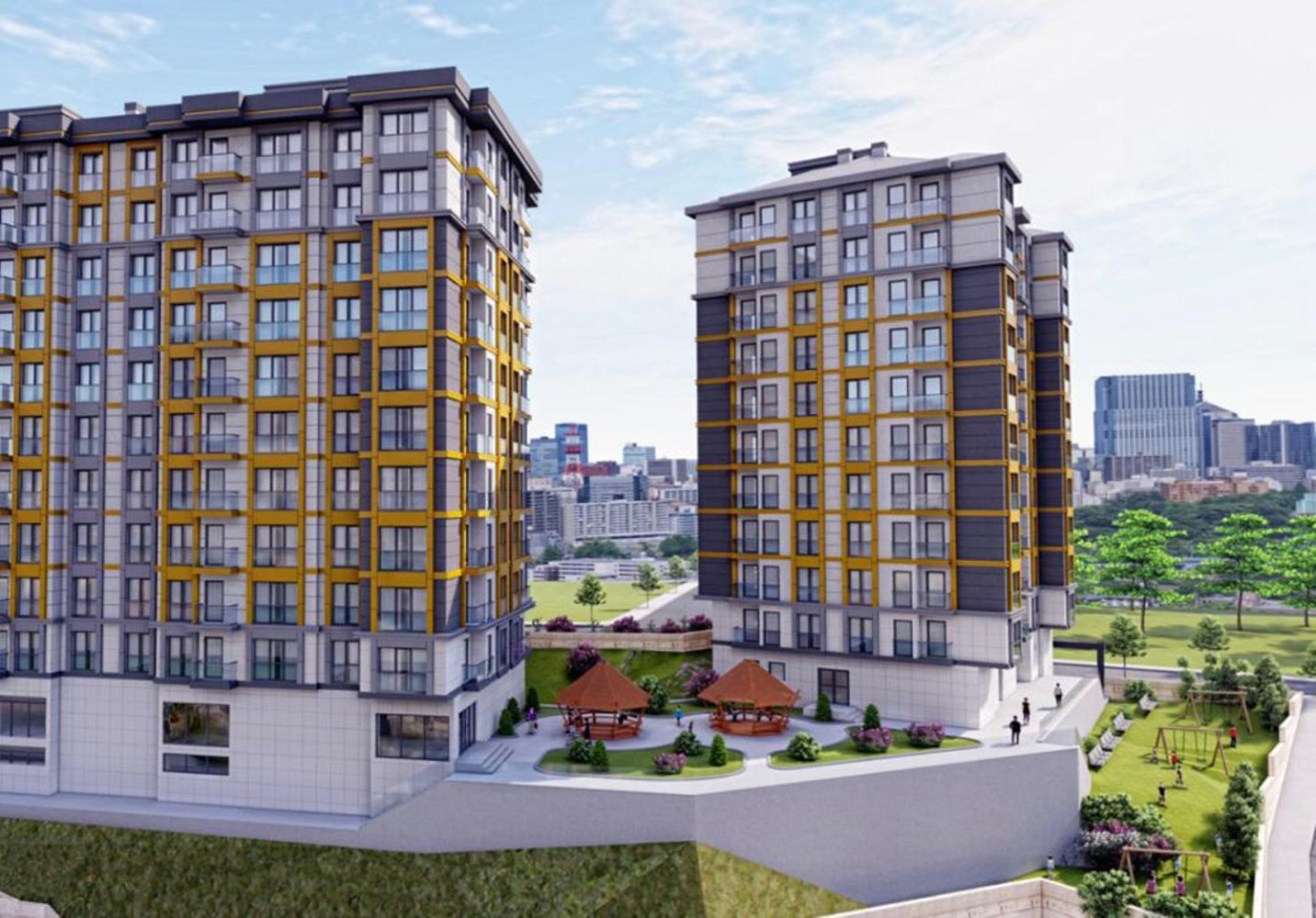 Appartement 2+1 à Istanbul, Turkey No. 25276