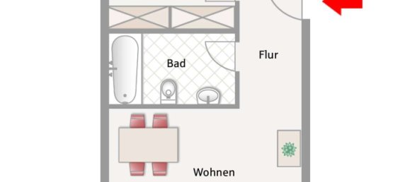 2 rooms Apartment in Rosenheim, Germany No. 112516 2