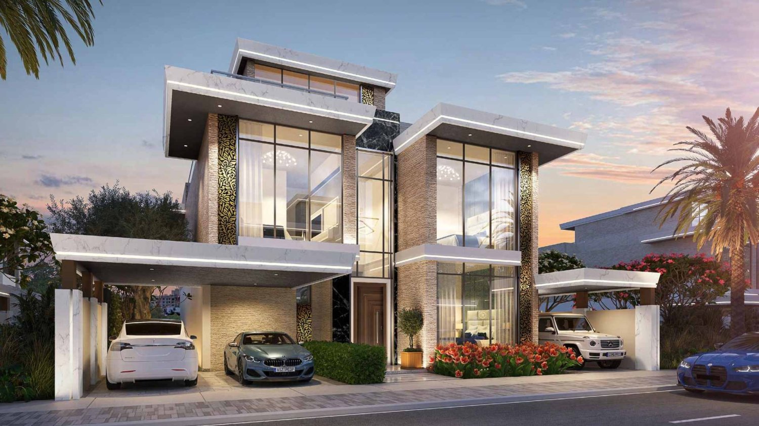Вилла с 7 спальнями в BEVERLY HILLS DRIVE, DAMAC Hills (Akoya by DAMAC), ОАЭ № 60137