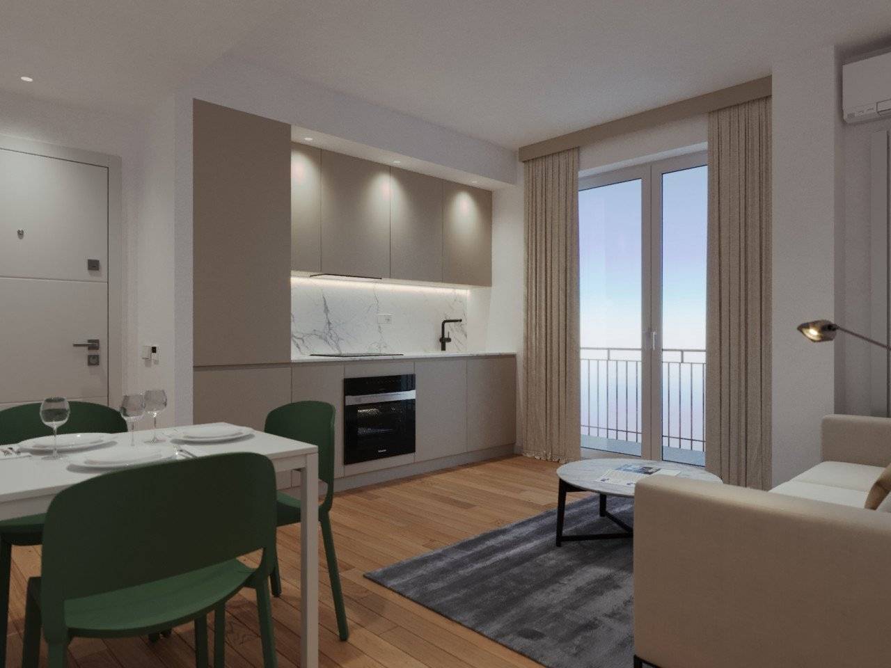 Apartamento de 2 dormitorios en Milan, Italy No. 331355