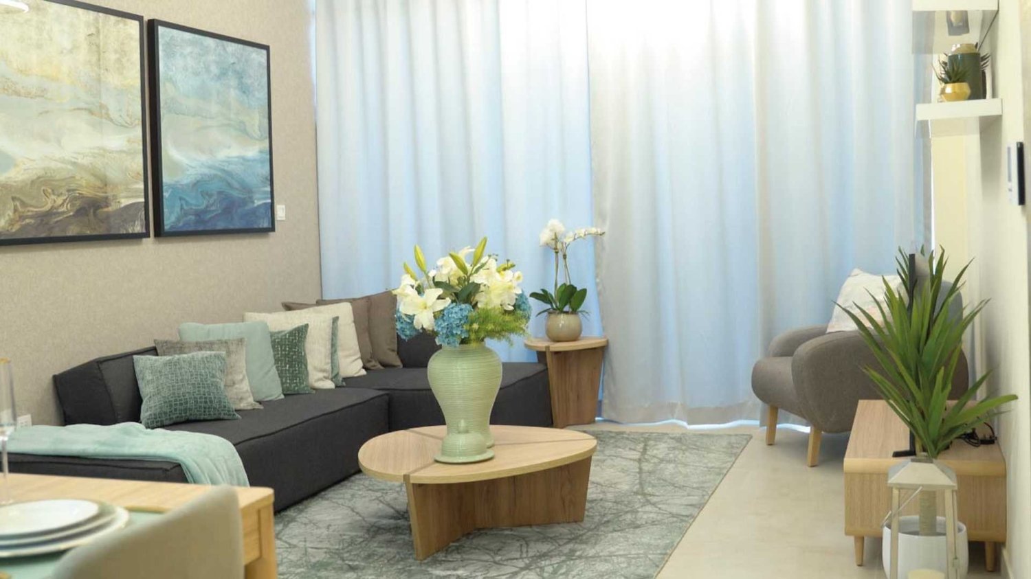 Apartamento de 1 dormitorio en AZIZI SAMIA, Al Furjan, UAE No. 59475