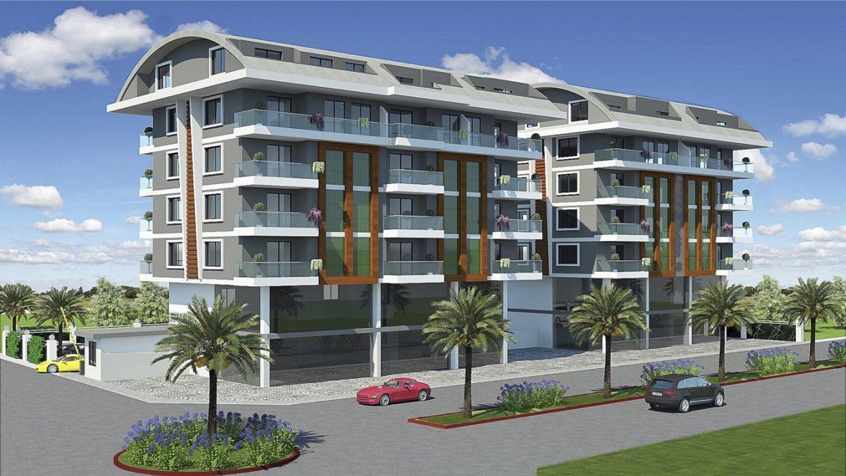 2-Zimmer Wohnung in Alanya, Turkey, Nr. 46296