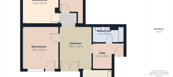 Квартира с 2 спальнями в Оффенбах, Германия № 317410 14