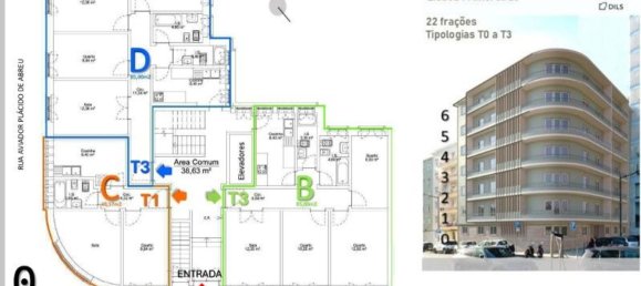 Apartamento T1 em Lisbon, Portugal N.º 9475 26