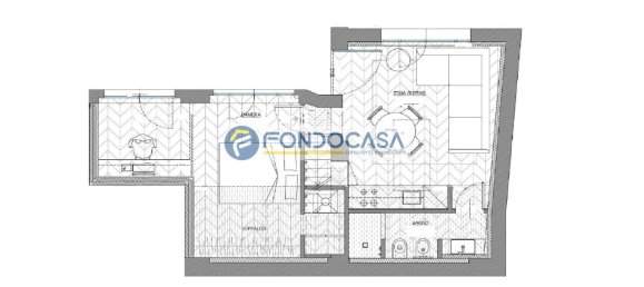 2-salle Appartement à Milan, Italy No. 240966 18