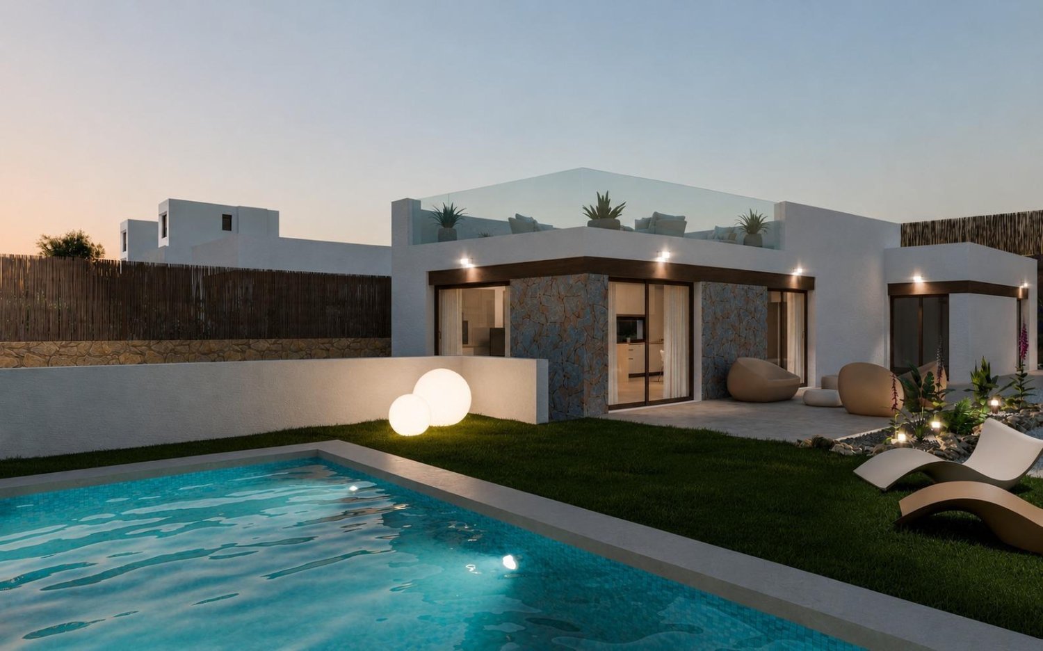 3 غرف نوم فيلا في Finestrat, Spain رقم 366965