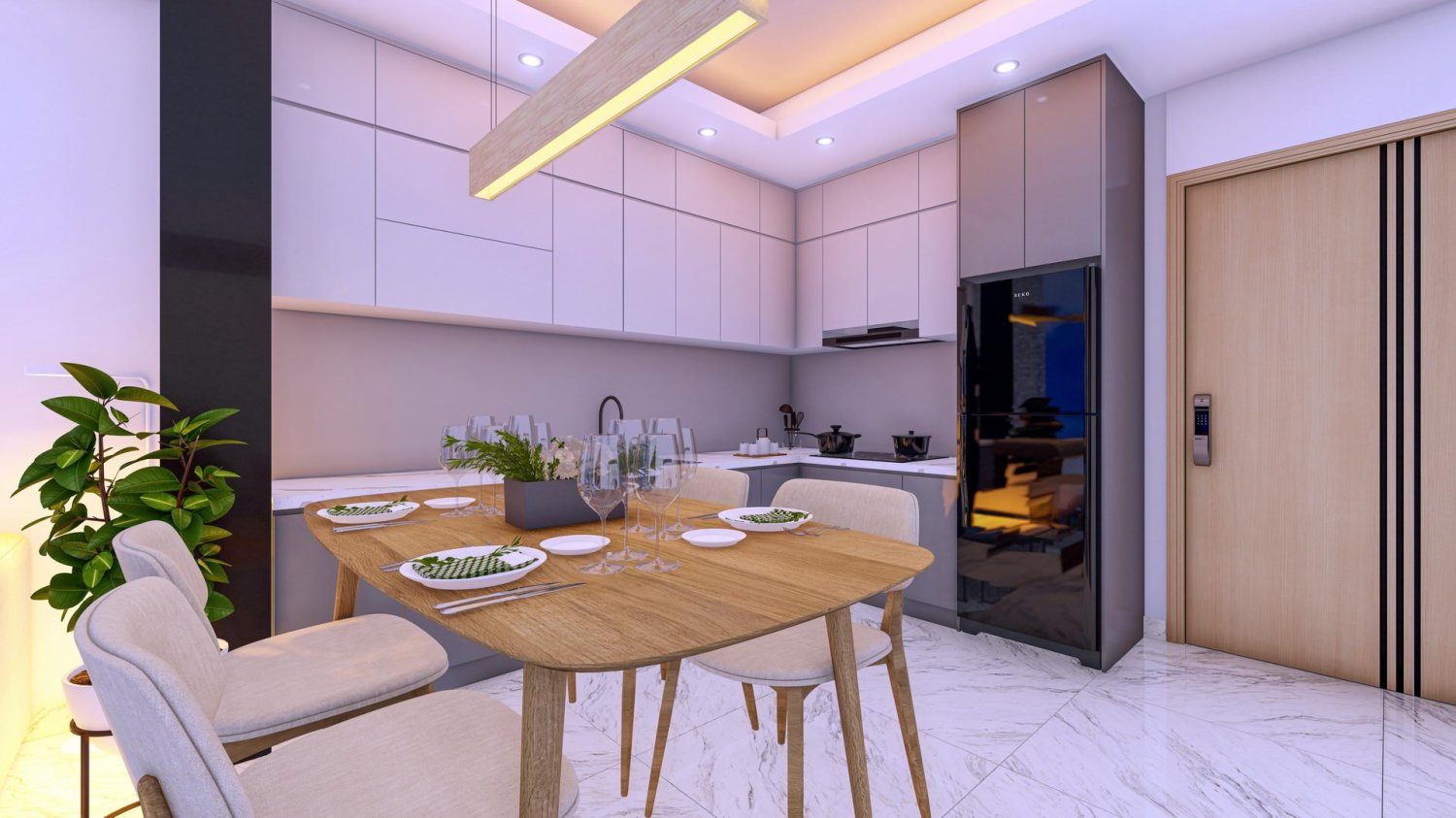 Wohnung 2+1 in Çiplakli Garden, Avsallar, Turkey, Nr. 39396