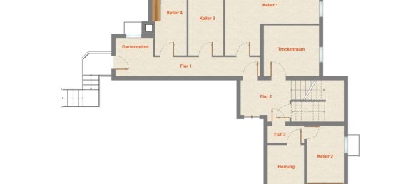 2 غرف نوم منزل ذو طابقين في Wiesbaden, Germany رقم 69507 27