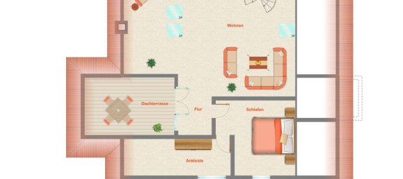 2 غرف نوم منزل ذو طابقين في Wiesbaden, Germany رقم 69507 22