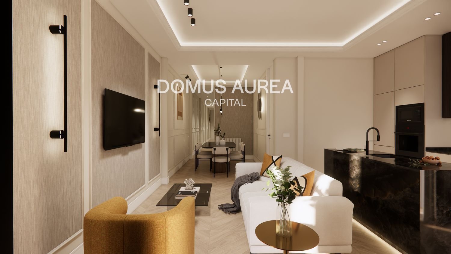 Квартира с 2 спальнями в Мадрид, Испания № 126712