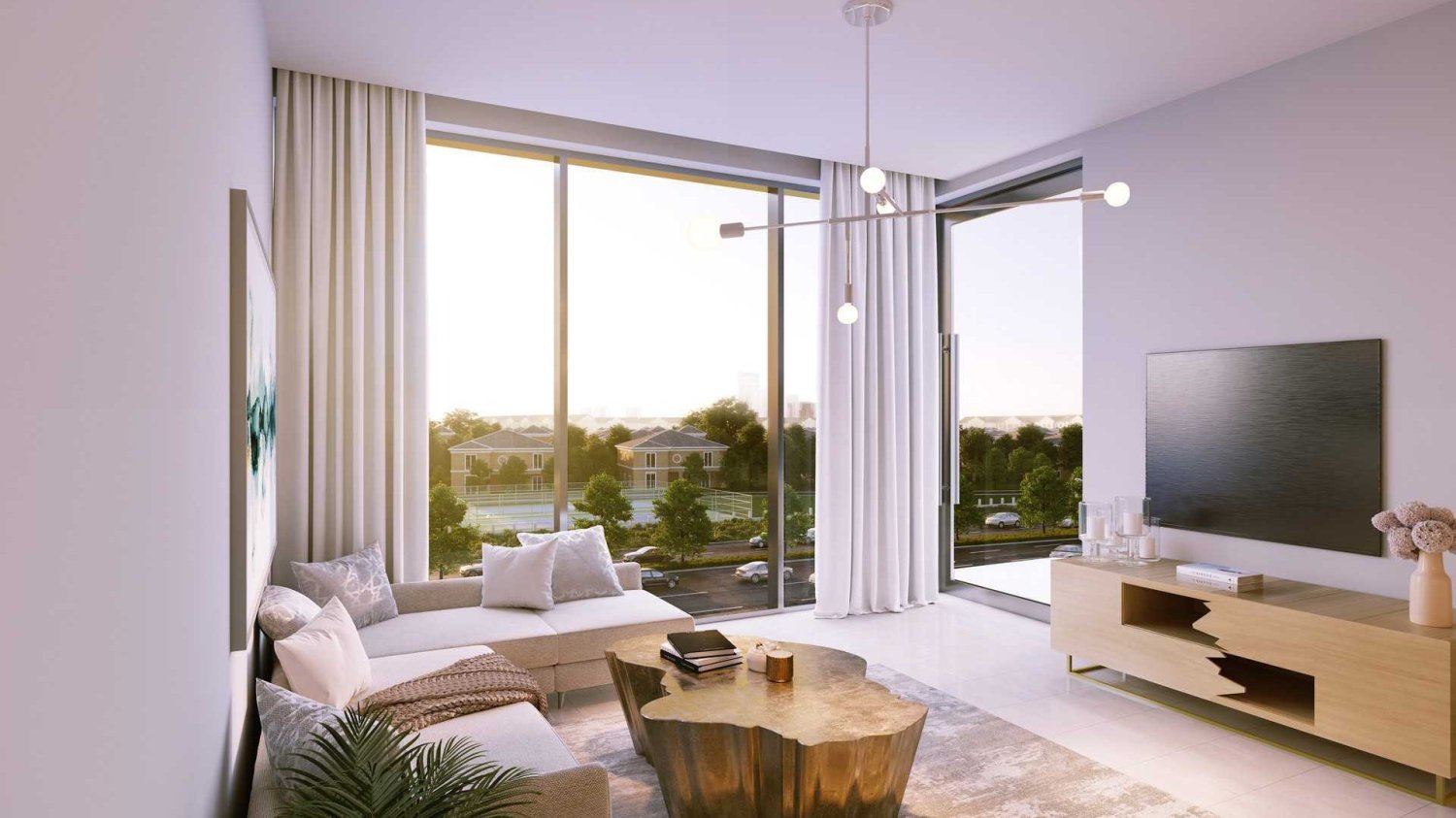 Квартира с 2 спальнями в BEACH OASIS 2, Дубай Студио-Сити, ОАЭ № 62590