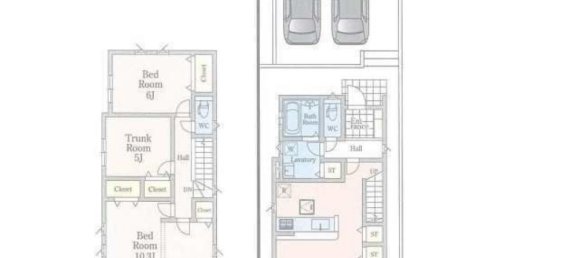 Casa de 2 dormitorios en Saitama, Japan No. 4530 2