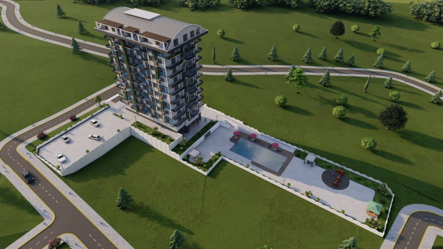 Apartment 2+1 in Alanya, Turkey No. 25509