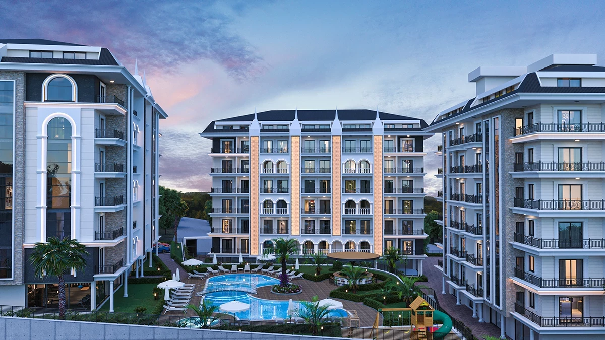 Wohnung 2+1 in Alanya, Turkey, Nr. 32581