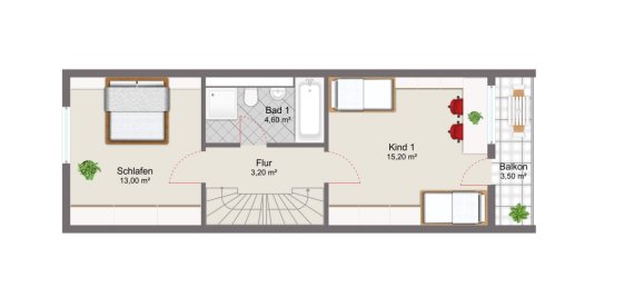 4 غرف نوم منزل ذو طابقين في Munich, Germany رقم 360195 16