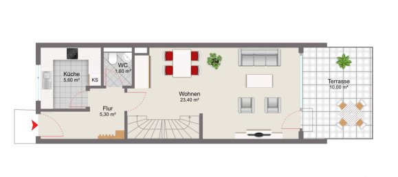 4 غرف نوم منزل ذو طابقين في Munich, Germany رقم 360195 15