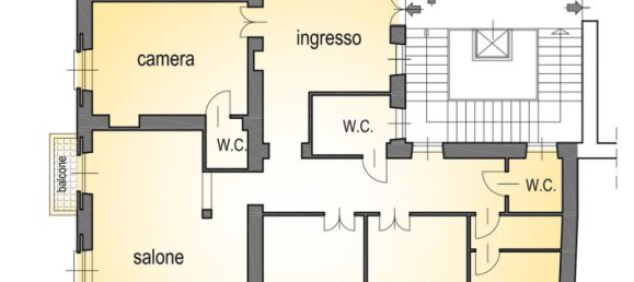 6 rooms Apartment in Turin, Italy No. 134954 11